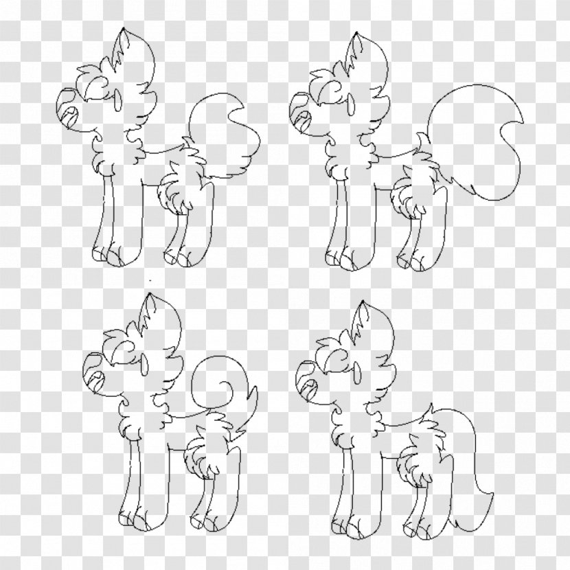 Canidae Horse Mammal Dog Sketch - Tree - Paint Lines Transparent PNG