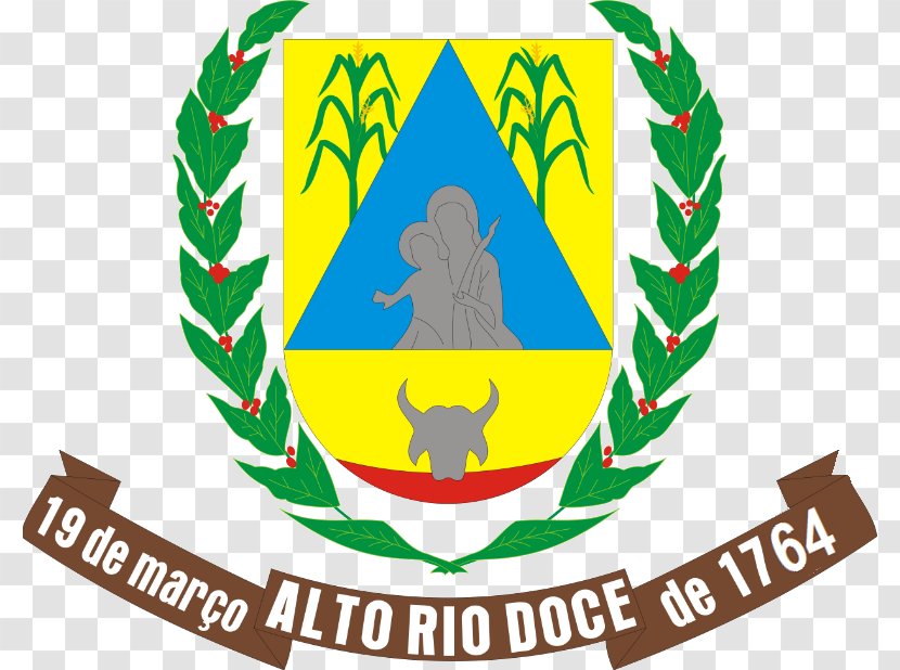 Prefeitura Rio Doce Municipal Prefecture Coat Of Arms Municipality - Artwork - Aguia Transparent PNG
