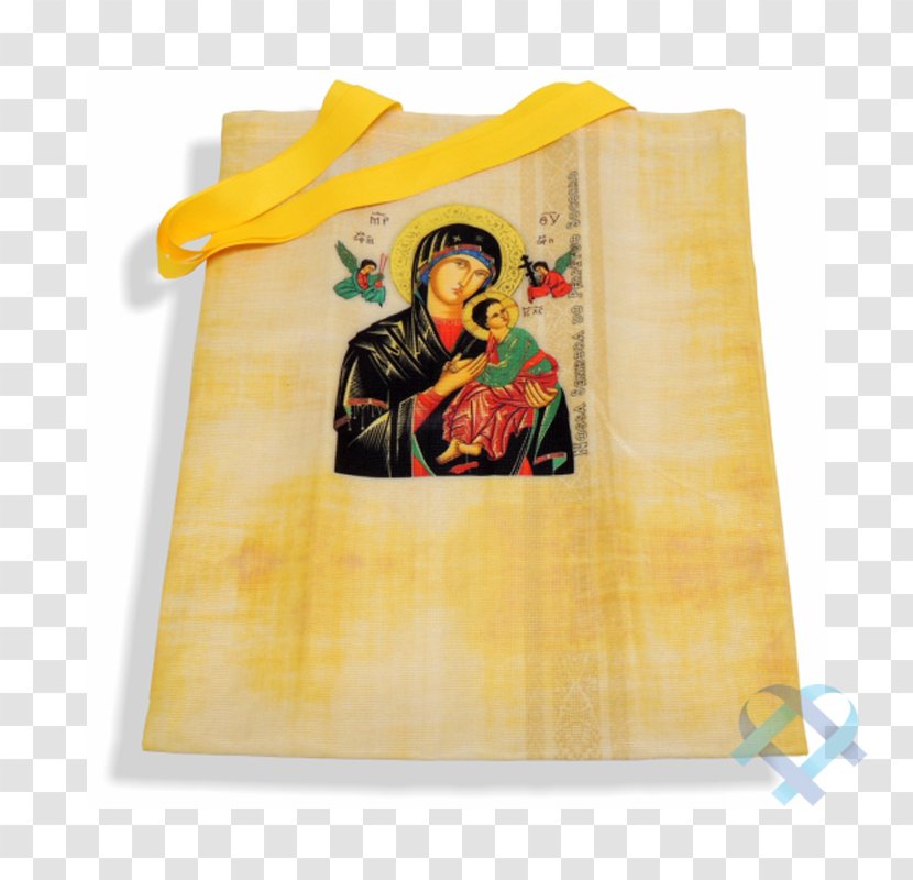 Our Lady Of Perpetual Help Picture Frames Mary - Yellow - Sacola Transparent PNG