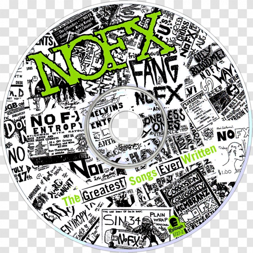 The Greatest Songs Ever Written (By Us) NOFX Decline Punk Rock So Long And Thanks For All Shoes - Silhouette - Nofx Transparent PNG