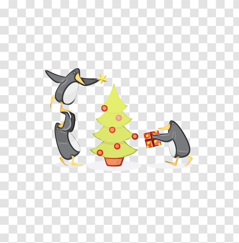 Christmas Tree - Cartoon Transparent PNG