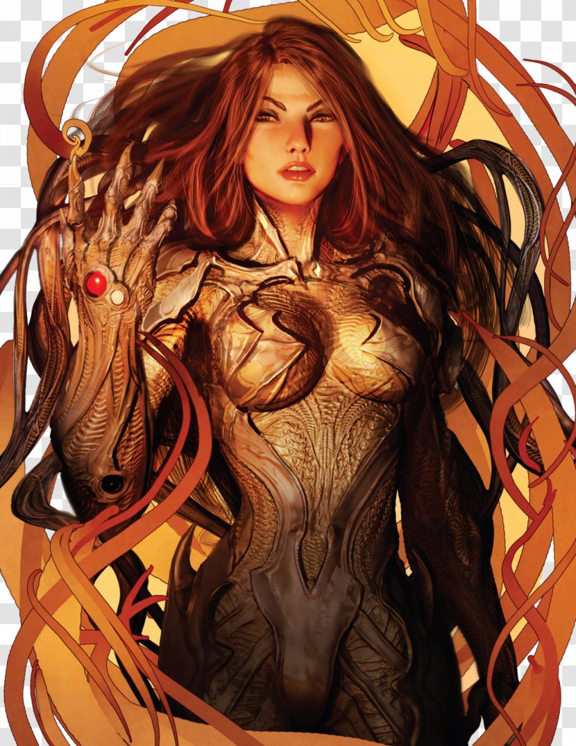 Sara Pezzini Witchblade Comic Book The Darkness Angelus - Silhouette - Heart Transparent PNG