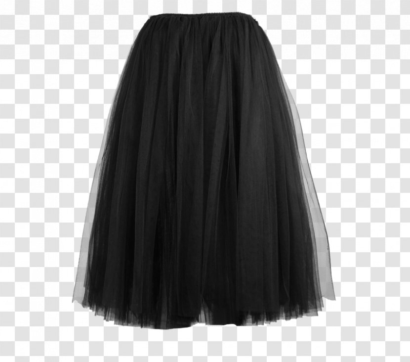 Skirt Tutu Dance Petticoat Slip - Black - Dresses Transparent PNG