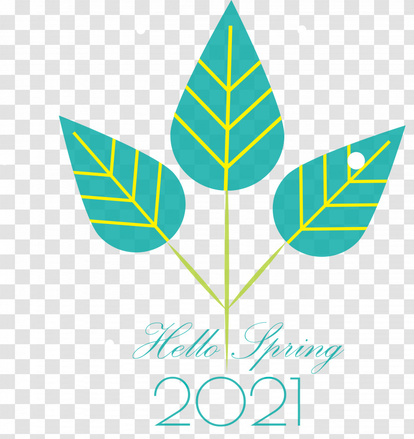 2021 Happy Spring Transparent PNG