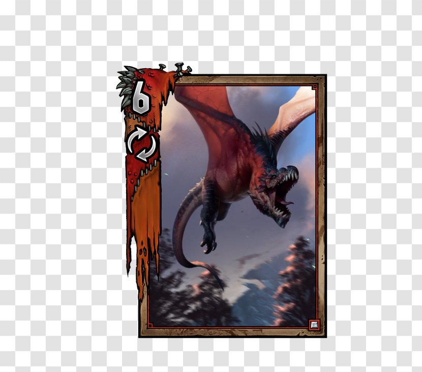 Gwent: The Witcher Card Game 3: Wild Hunt Wyvern Dragon Legendary Creature Transparent PNG