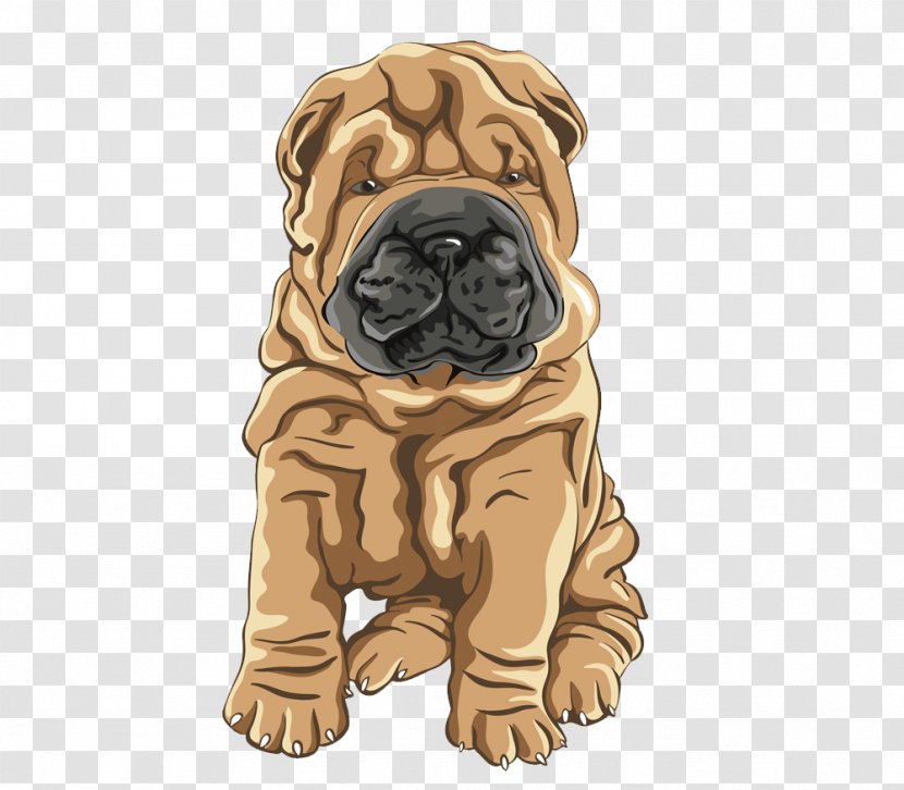 Shar Pei Yorkshire Terrier Nova Scotia Duck Tolling Retriever Puppy Dog Breed - Like Mammal - Hand-painted Transparent PNG