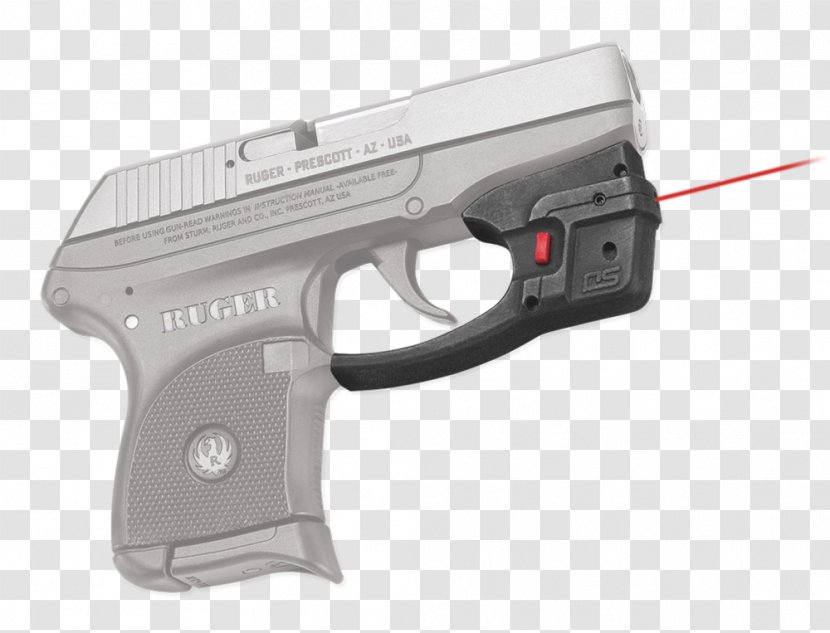Trigger Firearm Ruger LCP Sight Crimson Trace - Shooting Traces Transparent PNG