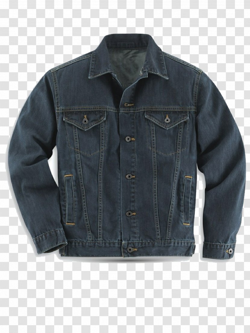 Leather Jacket Denim Jean Jeans - Material - Black Transparent PNG