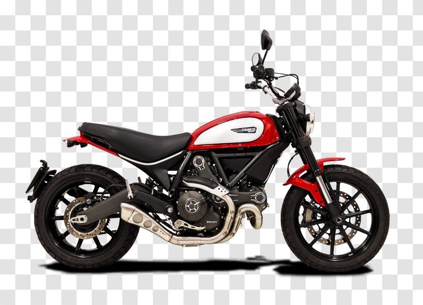 Ducati Scrambler 800 Exhaust System - Harleydavidson Transparent PNG