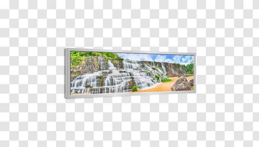 Photography Pongour Waterfall Fukei Art - Panorama Transparent PNG