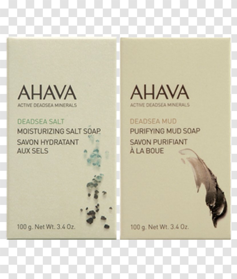 AHAVA Purifying Mud Mask Lotion Moisturizer Bath Salts - Cosmetics - Soap Transparent PNG