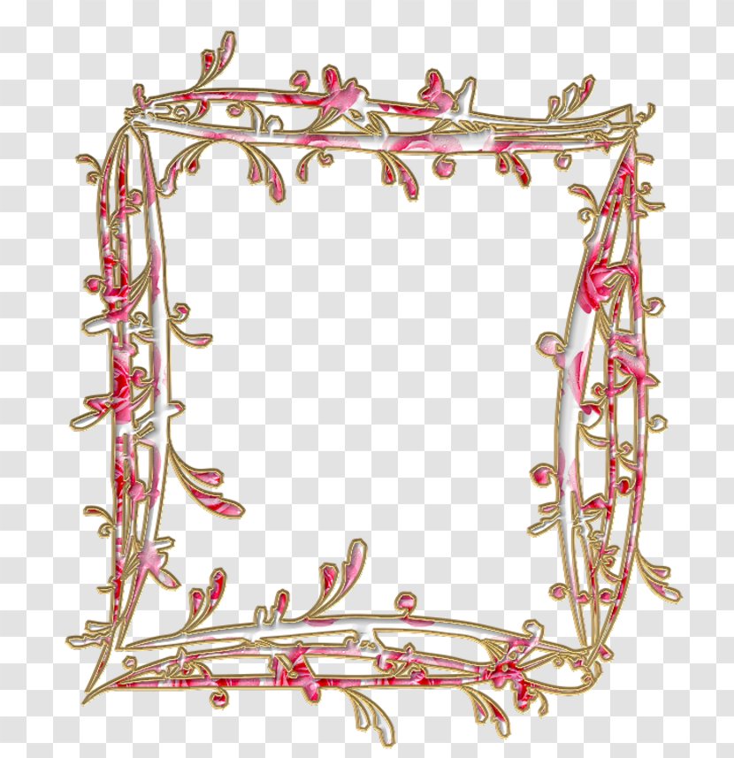 Picture Frames Paper - Pink - Painting Transparent PNG