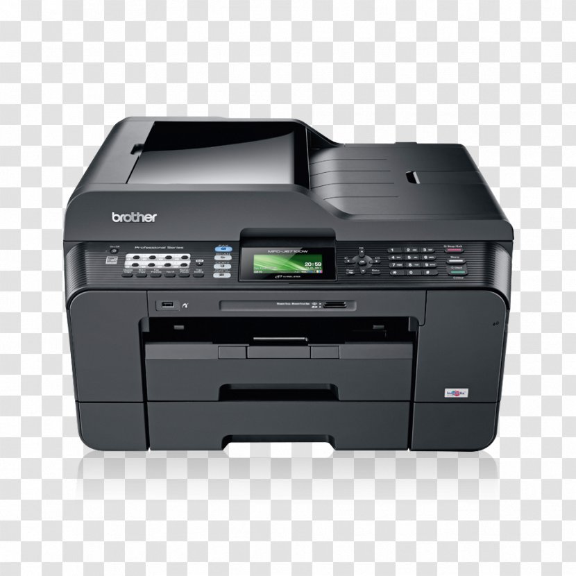 Multi-function Printer Inkjet Printing Brother Industries - Xerox Transparent PNG