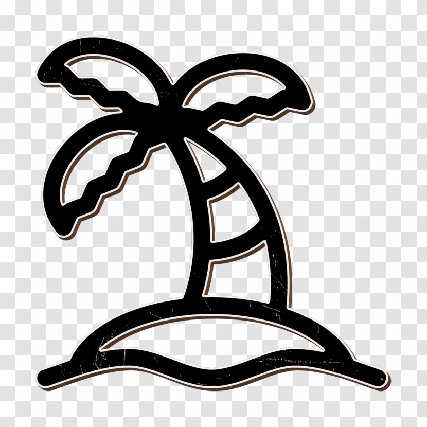 Palm Icon Island Icon Summer Holidays Icon Transparent PNG