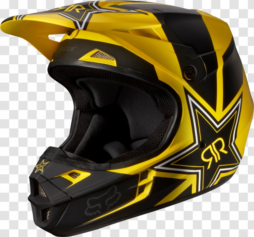 Motorcycle Helmets Motocross Fox Racing Transparent PNG