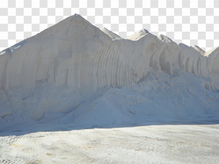 White U4e03u80a1u5869u5834 Geology - Glacial Landform - Salt Mountain Transparent PNG
