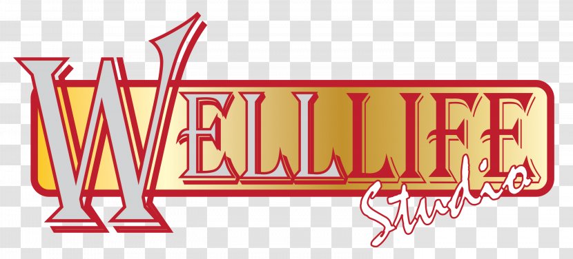 Brand WellLife Studio Logo - Red - Text Transparent PNG