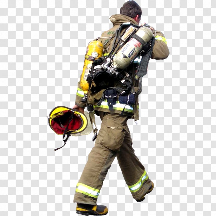 The Making Of English Working Class Firefighter Fire Department Walking - Image File Formats Transparent PNG