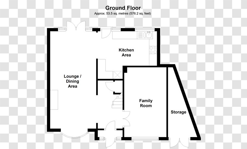 Floor Plan Brand Line - Black And White - Design Transparent PNG