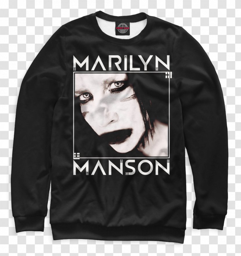 T-shirt Marilyn Manson Hoodie Bluza Sweater - T Shirt Transparent PNG