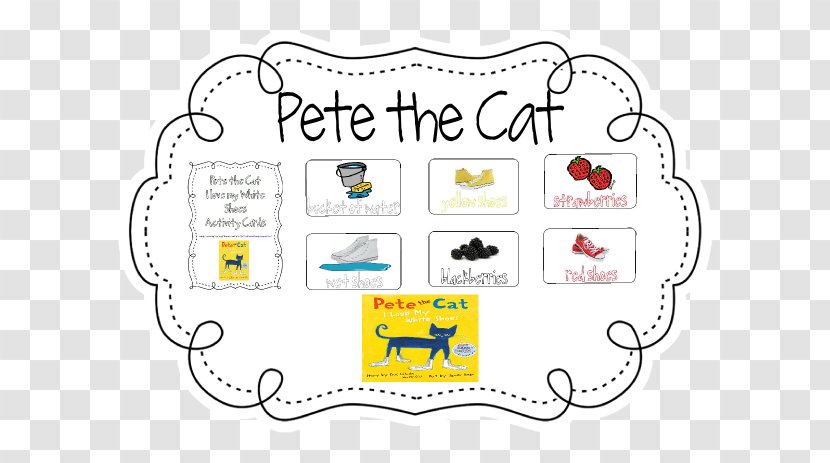 Pete The Cat Teacher Book Writing - Classroom Transparent PNG