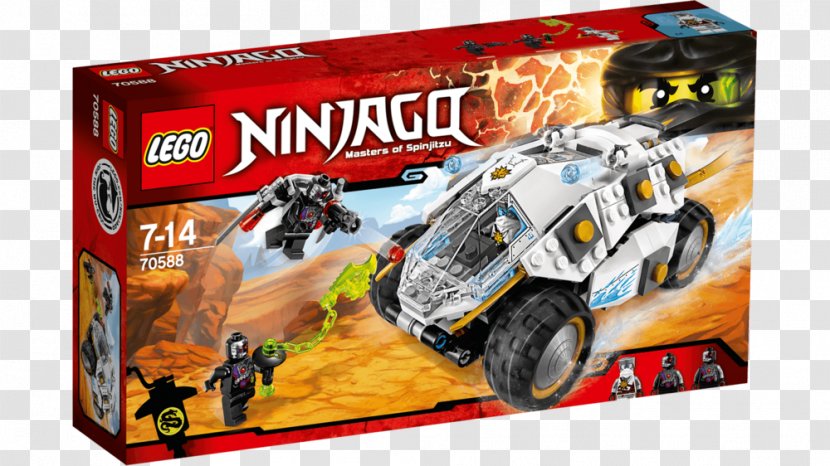 Amazon.com Lego Ninjago LEGO 70588 NINJAGO Titanium Ninja Tumbler The - Toy Transparent PNG