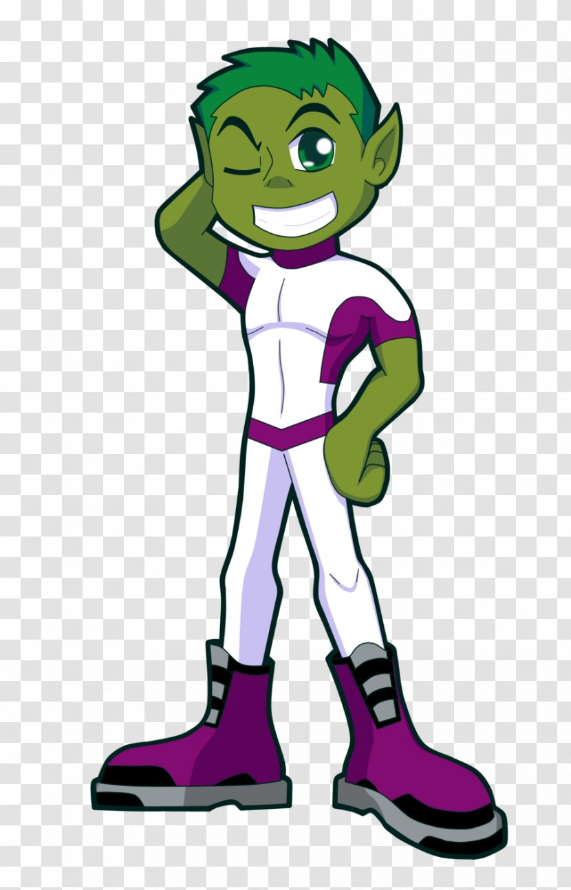 Cartoon Green Clip Art - Joint - Beast Boy Transparent PNG