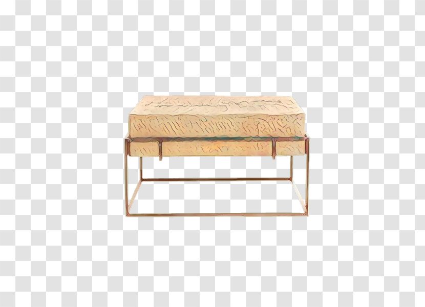 Coffee Table - Beige - Ottoman Stool Transparent PNG