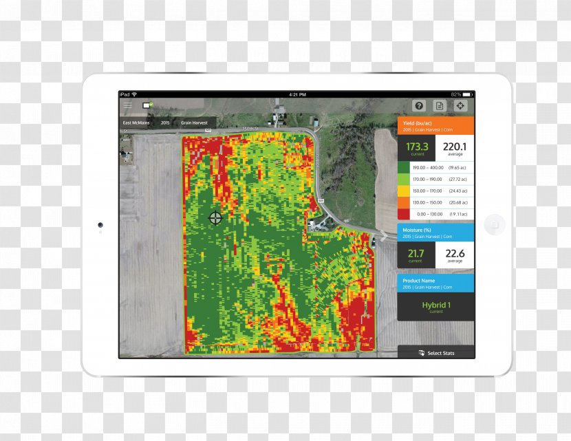 Ag Leader Technology Precision Agriculture Grain Yield Monitor Crop Industry - Quality - Ipad White Transparent PNG