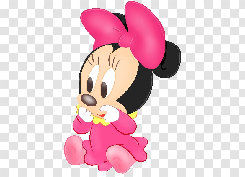 Minnie Mouse Mickey Clip Art - Baby Transparent PNG