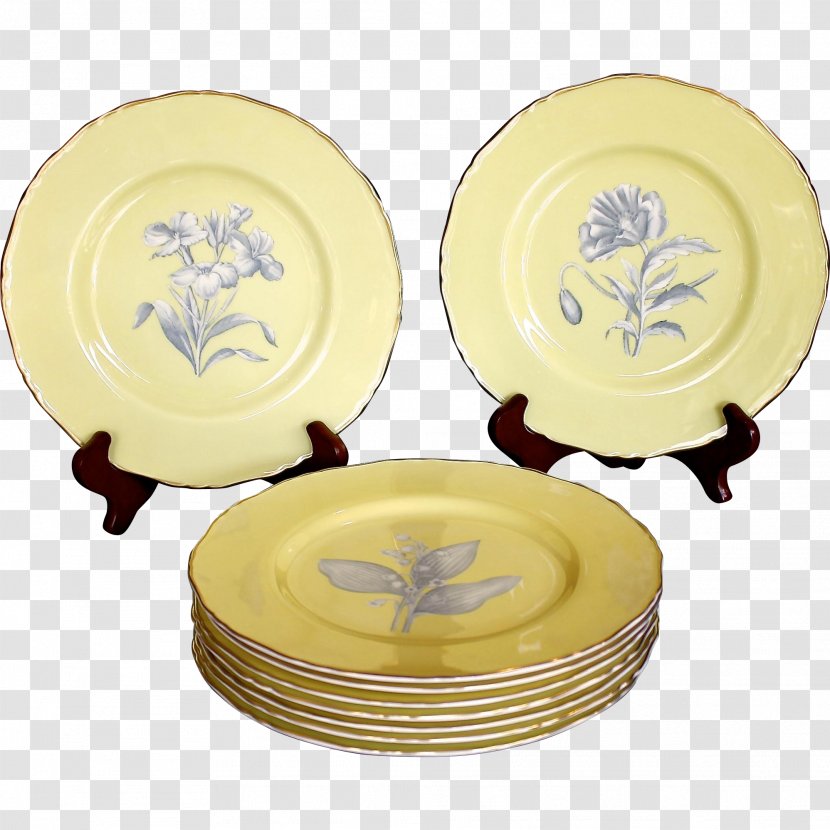Tableware Ceramic Platter Plate Porcelain - Dinnerware Set Transparent PNG