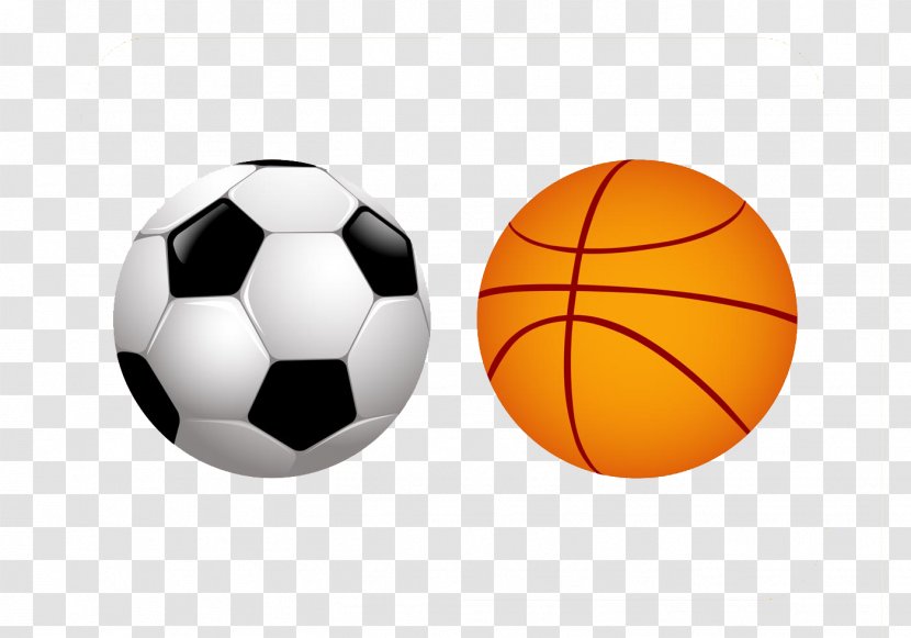 Basketball Football Ball Game - Orange - Vector Icon Transparent PNG