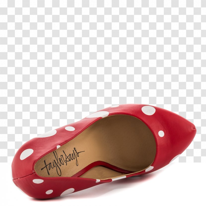 Product Design Shoe Walking - Polka Dot Mid Heel Shoes For Women Transparent PNG