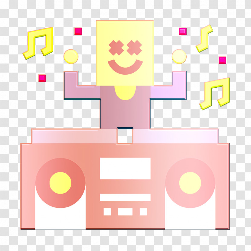 Dance Icon DJ Icon Transparent PNG