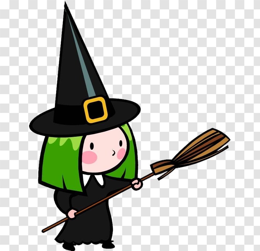Witchcraft The Witch Next Door Camp Magic - Broom Cartoon Transparent PNG