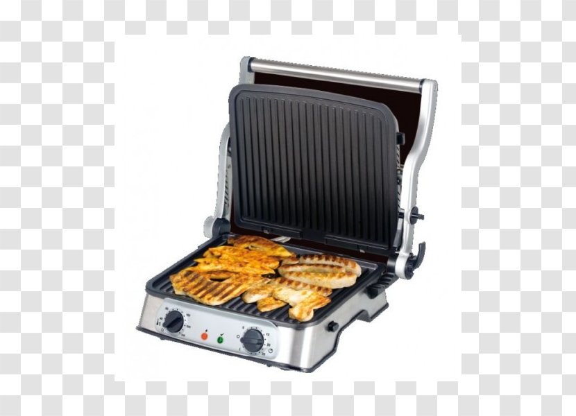 Barbecue Grilling Panini Contact Grill Toaster - Small Appliance Transparent PNG