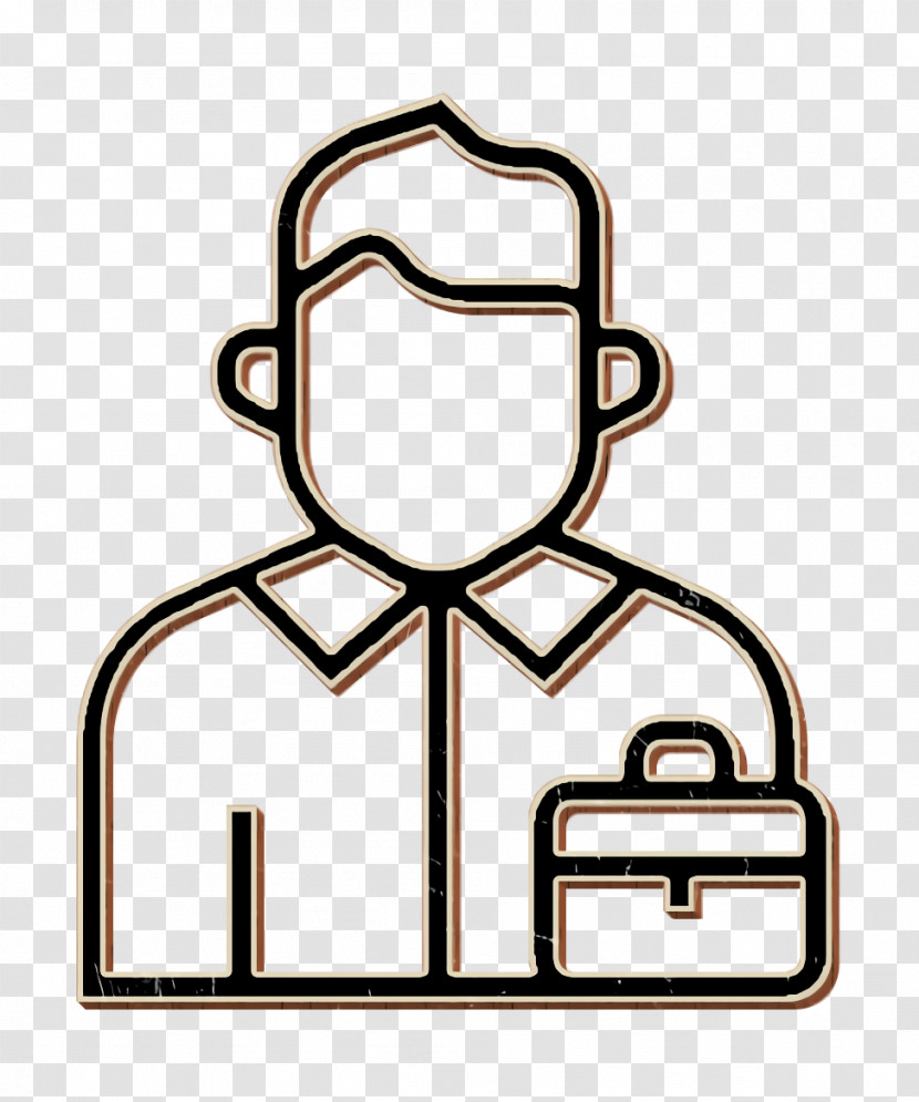 Jobs And Occupations Icon Salesman Icon Transparent PNG