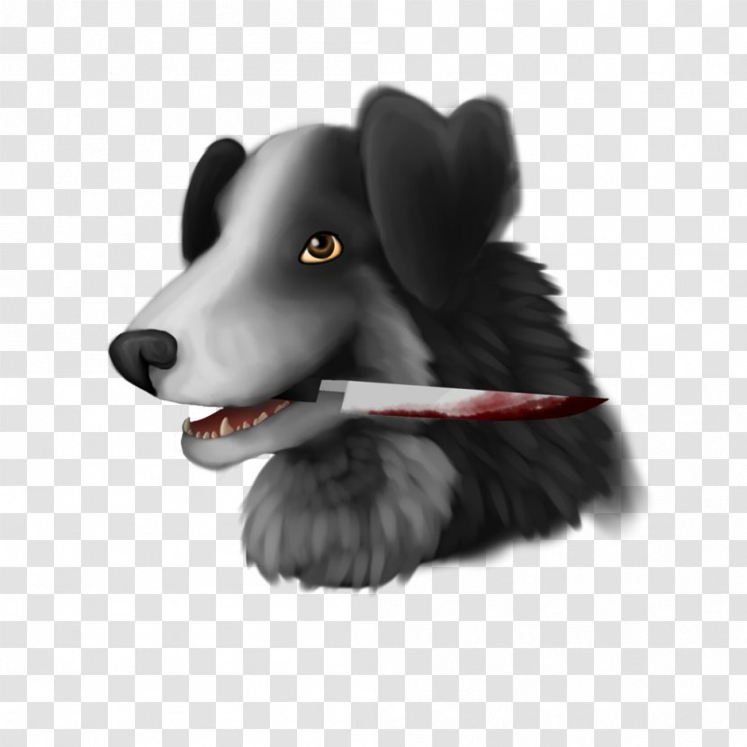 Border Collie Dog Breed Fan Art Painting - Mr Pickles Transparent PNG