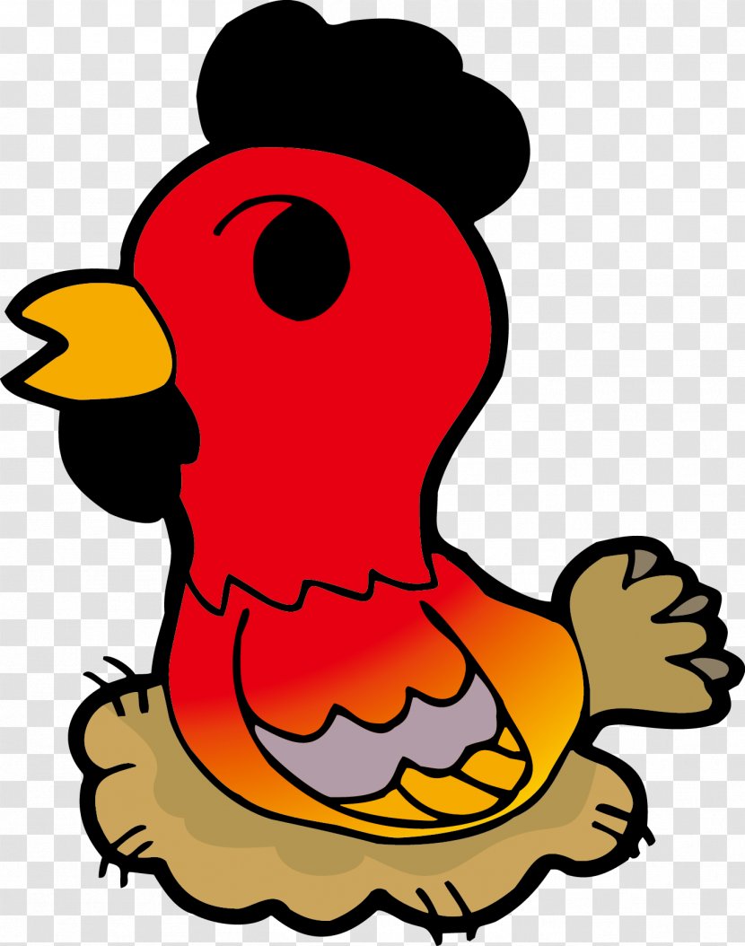 Chicken Chinese Zodiac Rat - Ox - Vector Cartoon Transparent PNG