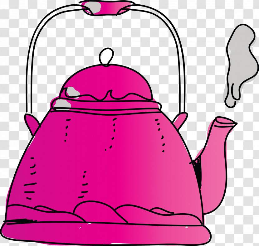 Kettle Stovetop Kettle Teapot Tennessee Pink M Transparent PNG