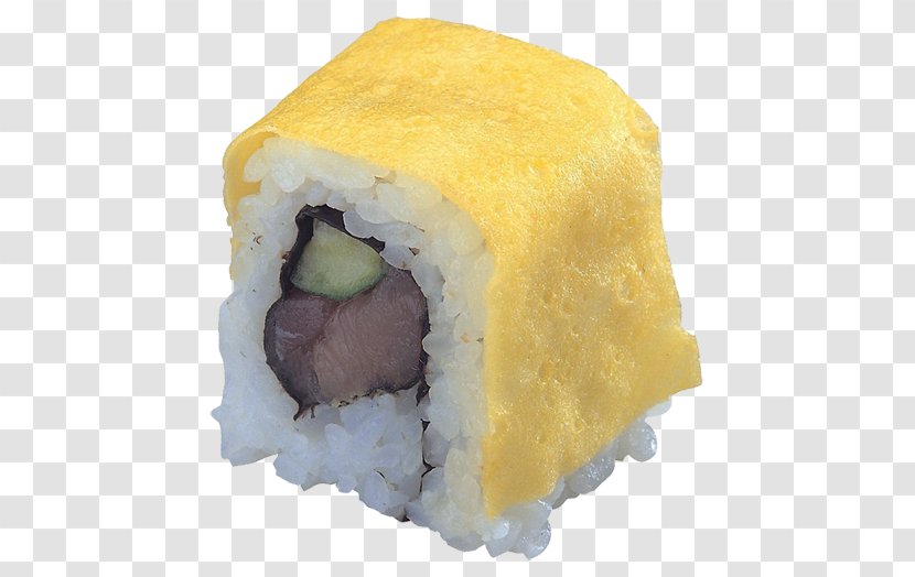 Sushi Egg Roll Japanese Cuisine Burrito Bento - Asian Food - Bacon Transparent PNG