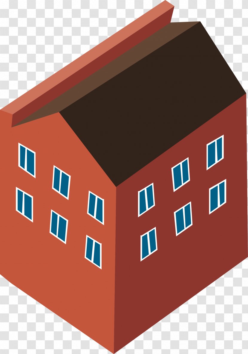 Building Architecture Download - Facade - Red Little House Transparent PNG