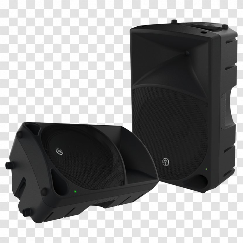 Microphone Mackie Loudspeaker Enclosure Powered Speakers - Tree - Onyx Transparent PNG