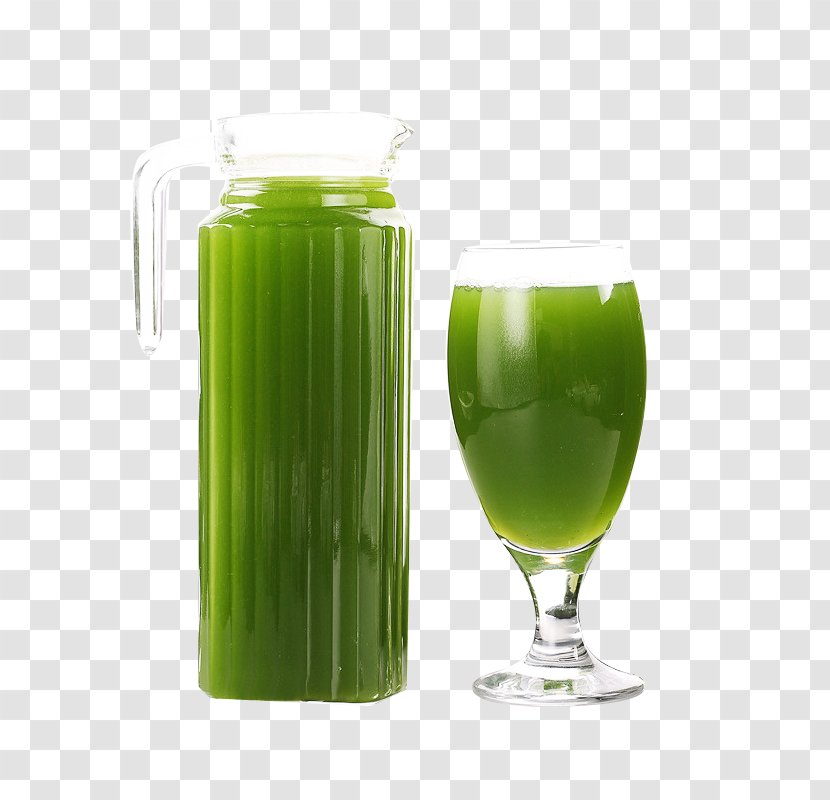 Apple Juice Milkshake Health Shake Non-alcoholic Drink - Pepino - Glass Of Cucumber Transparent PNG