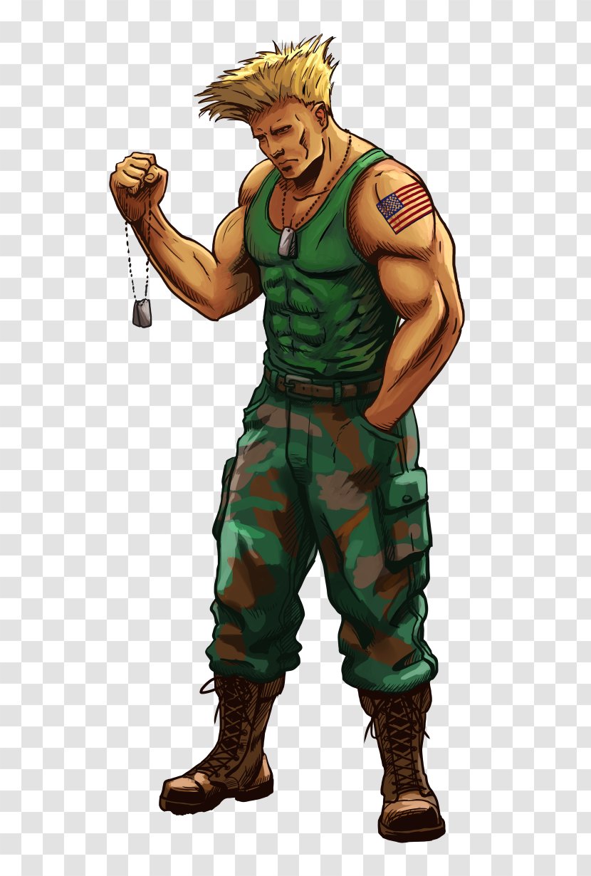 Street Fighter II: The World Warrior Super II Guile Ultra Final Challengers 30th Anniversary Collection - Mercenary - Cp System Ii Transparent PNG