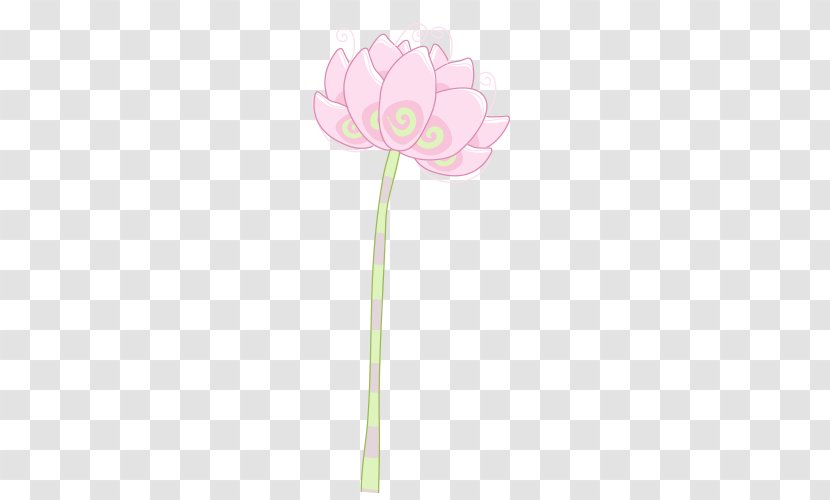Flowering Plant Cut Flowers Stem Petal - Pink Lotus Model Transparent PNG