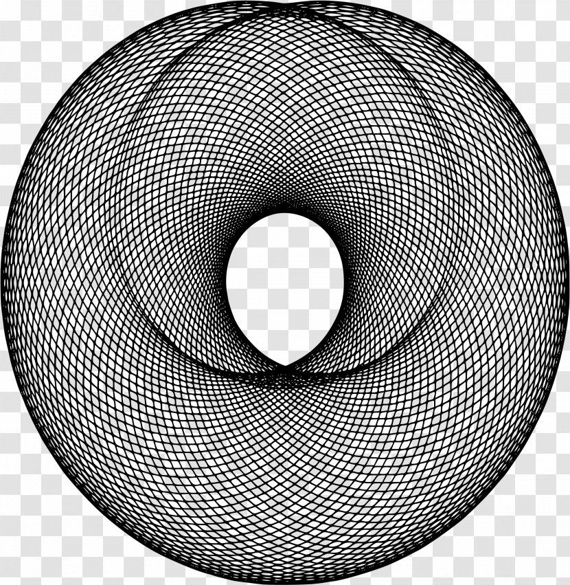 Circle Roulette Line Curve Epicycloid - Spirograph Transparent PNG