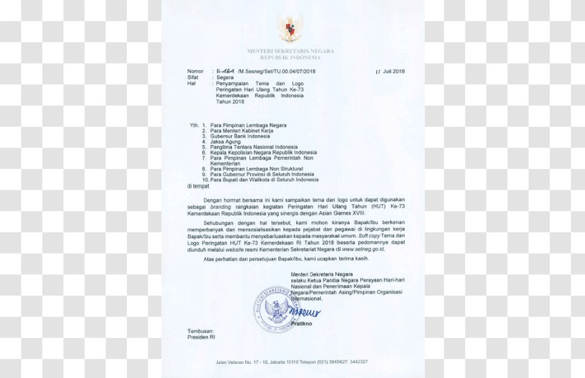 Proclamation Of Indonesian Independence Education Day Middle School - Syllabus Transparent PNG