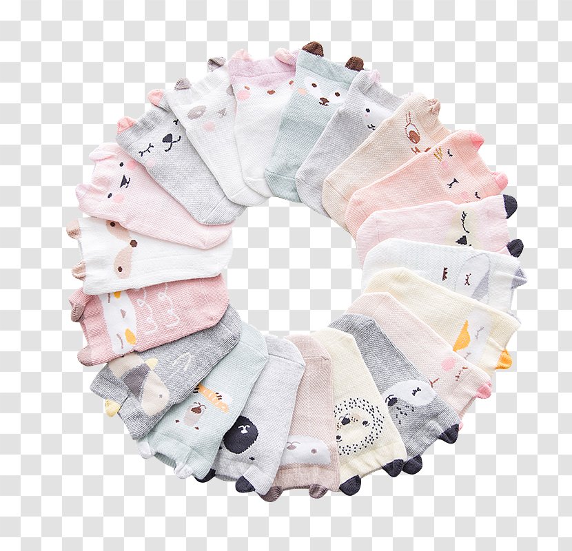 Sock Child Christmas Stocking Briefs - Knee Highs - Cute Animal Socks Transparent PNG