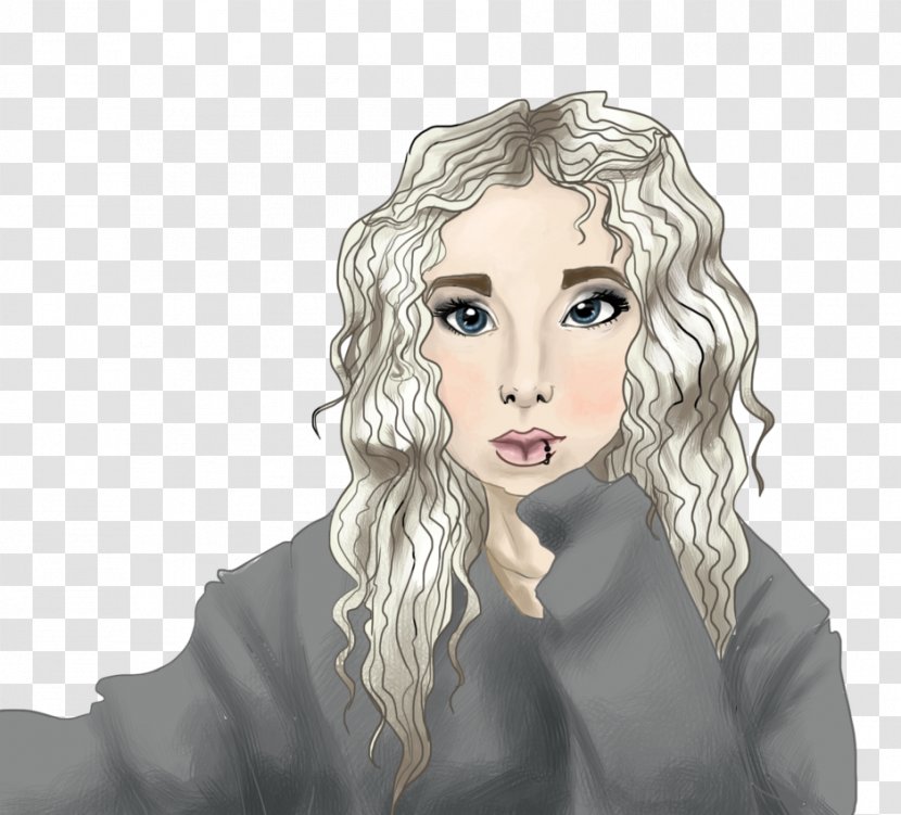 Nose Brown Hair Blond - Tree Transparent PNG